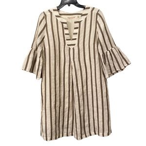 Soft Surroundings Linen Blend Dress